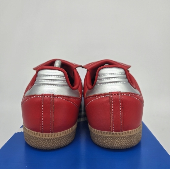 New adidas Samba LT Better Scarlet Silver Women's Shoes Size 7 - Picture 5 of 8